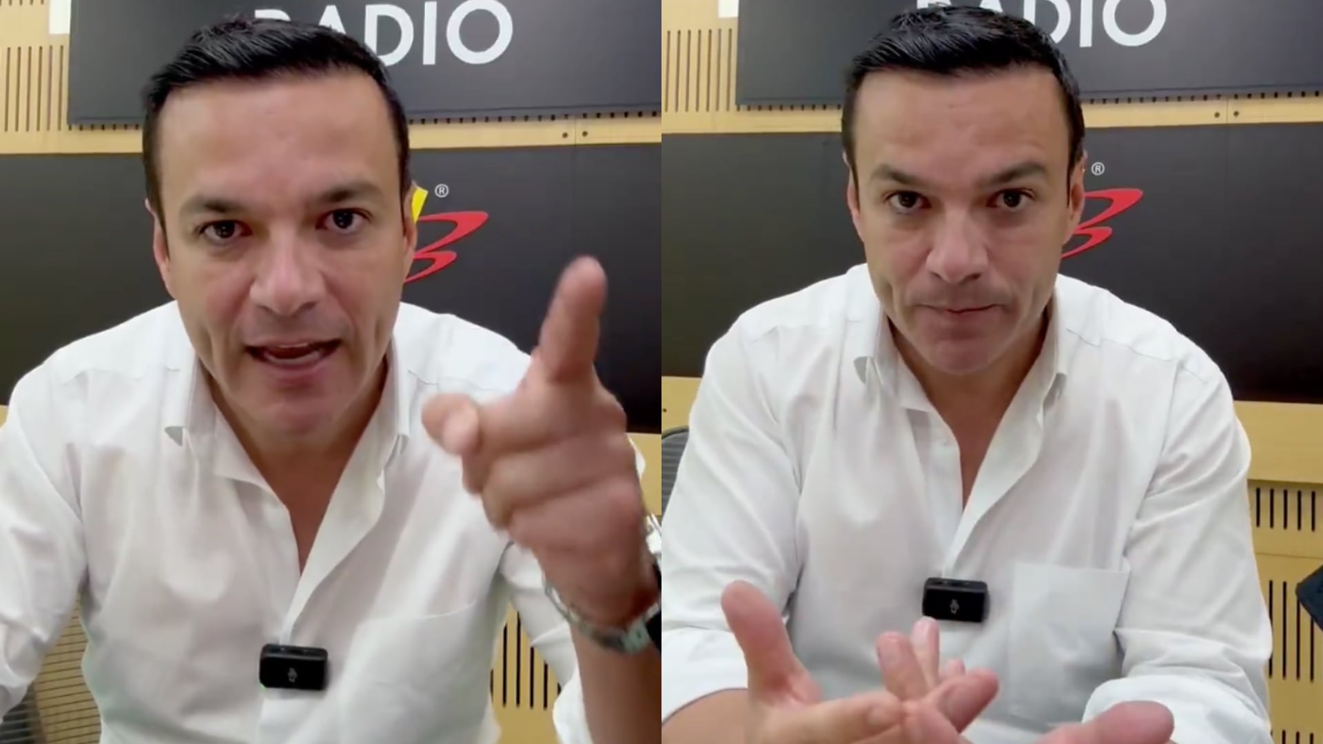 Juan Diego Alvira, periodista de la W Radio.