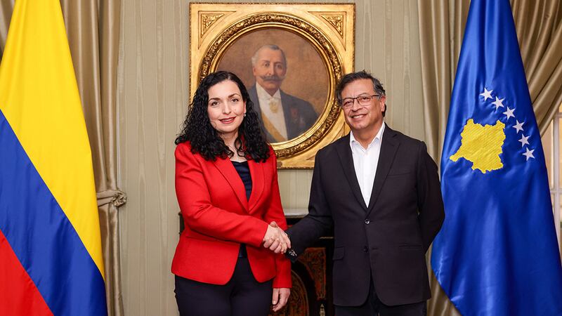 ¿Por qué se reunió la presidenta de la República de Kosovo con Gustavo Petro?