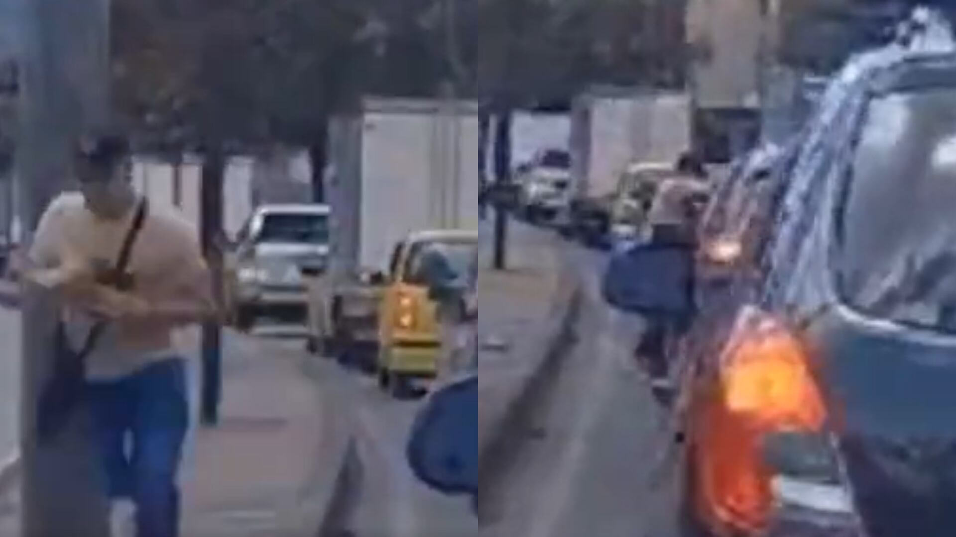 Atención | Nueva modalidad de hurto a vehículos en Bogotá en la Calle 80