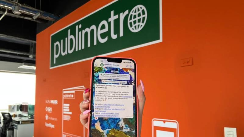 Publimetro está tanto en papel como en digital y en todas las plataformas.