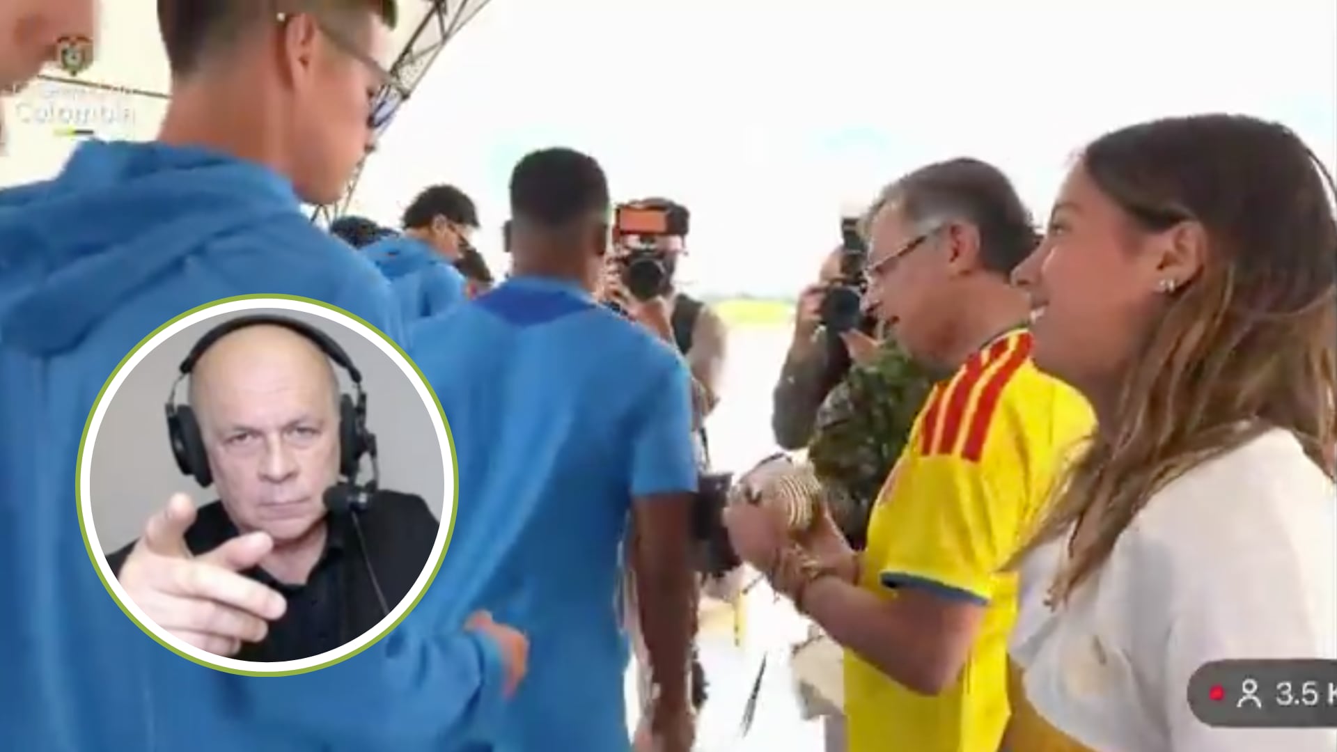 Carlos Antonio Vélez se fue contra quienes politizaron el video de James y lo defendió: “No nos metan en el estiércol en el que viven”