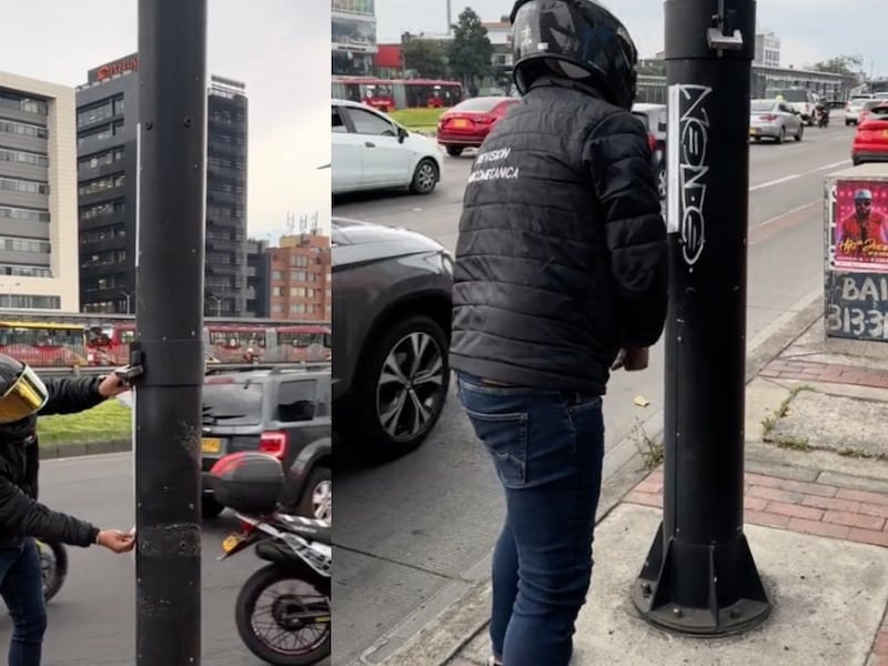 “No aguanto más”: ciudadano se graba marcando las cámaras de velocidad en Bogotá para evitar comparendos