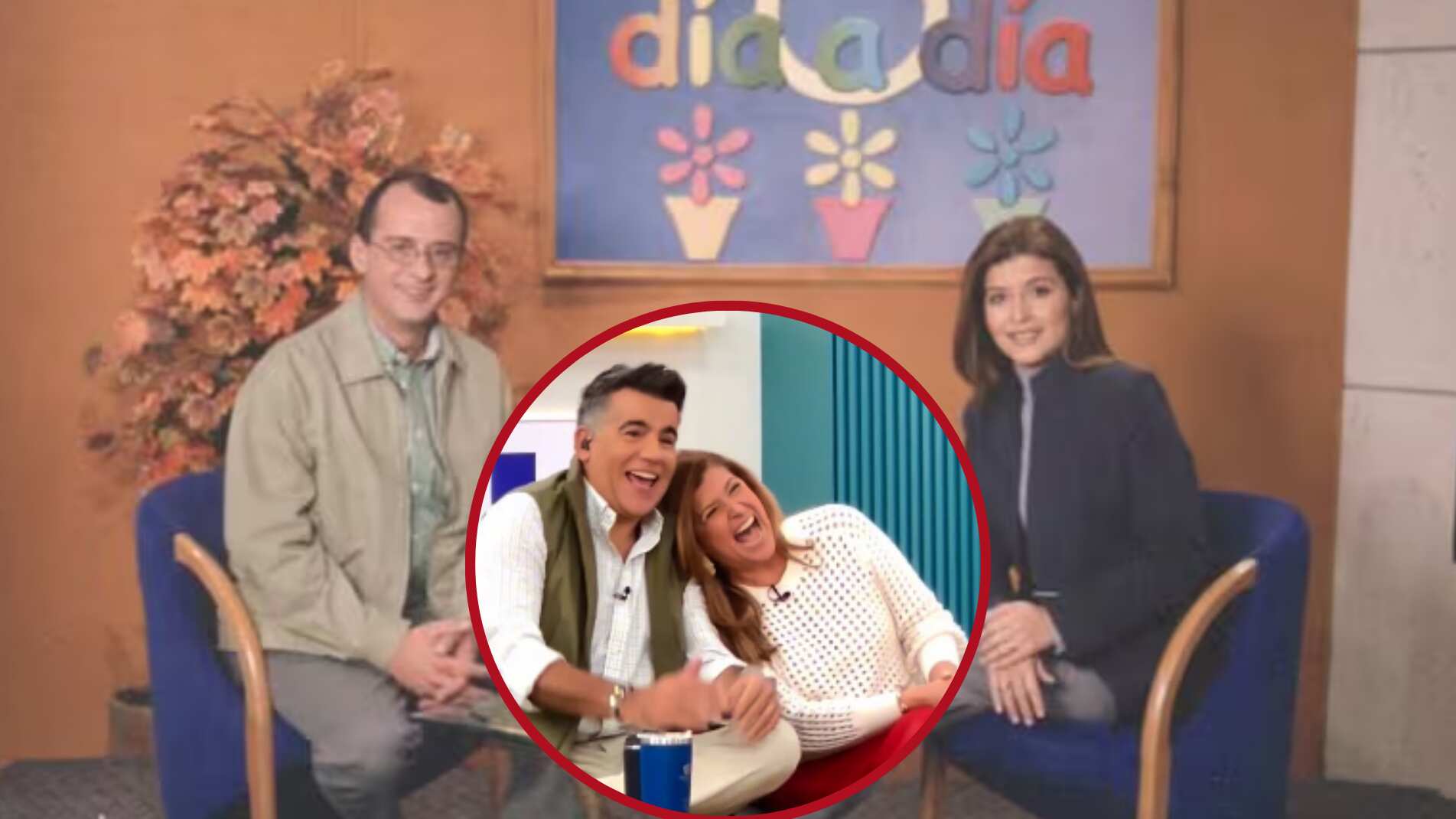 Día a Día y su primera presentadora