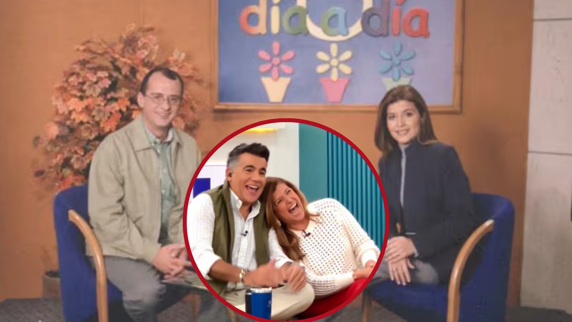 Día a Día y su primera presentadora