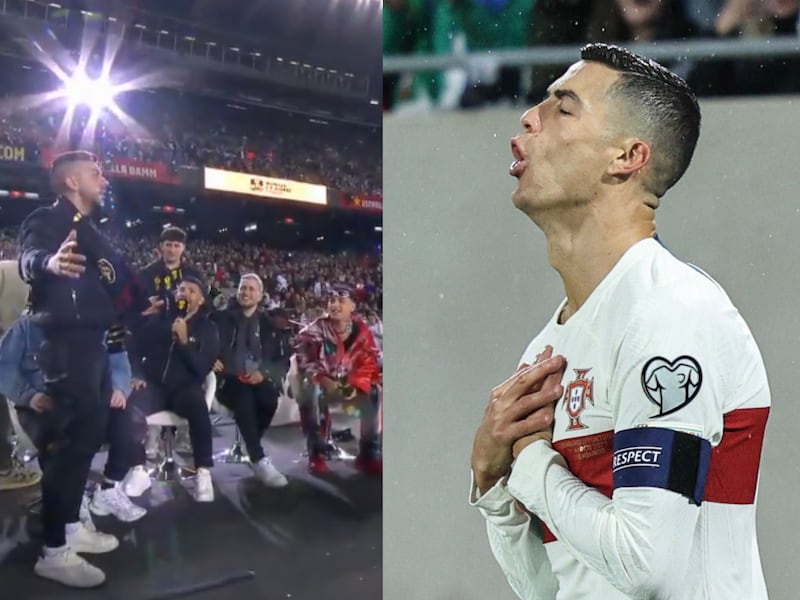 Mientras hacía goles con Portugal, Cristiano Ronaldo fue abucheado en la Kings League