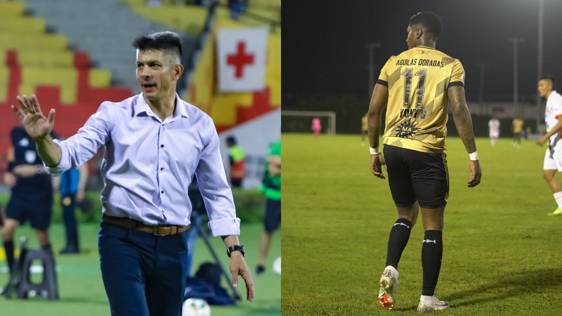 Gustavo Florentín y Águilas Doradas - Fotos: Redes sociales