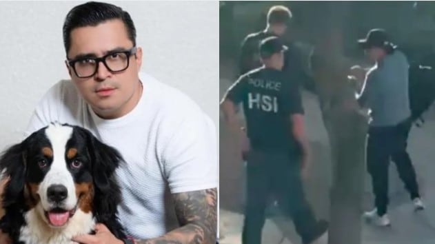 Foto detención de Beto Coral en Estados Unidos: su hijo solicita apoyo económico para enfrentar el proceso migratorio.