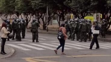 Bloqueos por manifestaciones en la calle 72.
