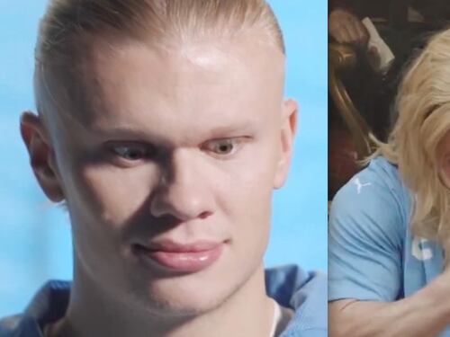 John Cena anuncia la gira del Manchester City por Estados Unidos disfrazado de Erling Haaland