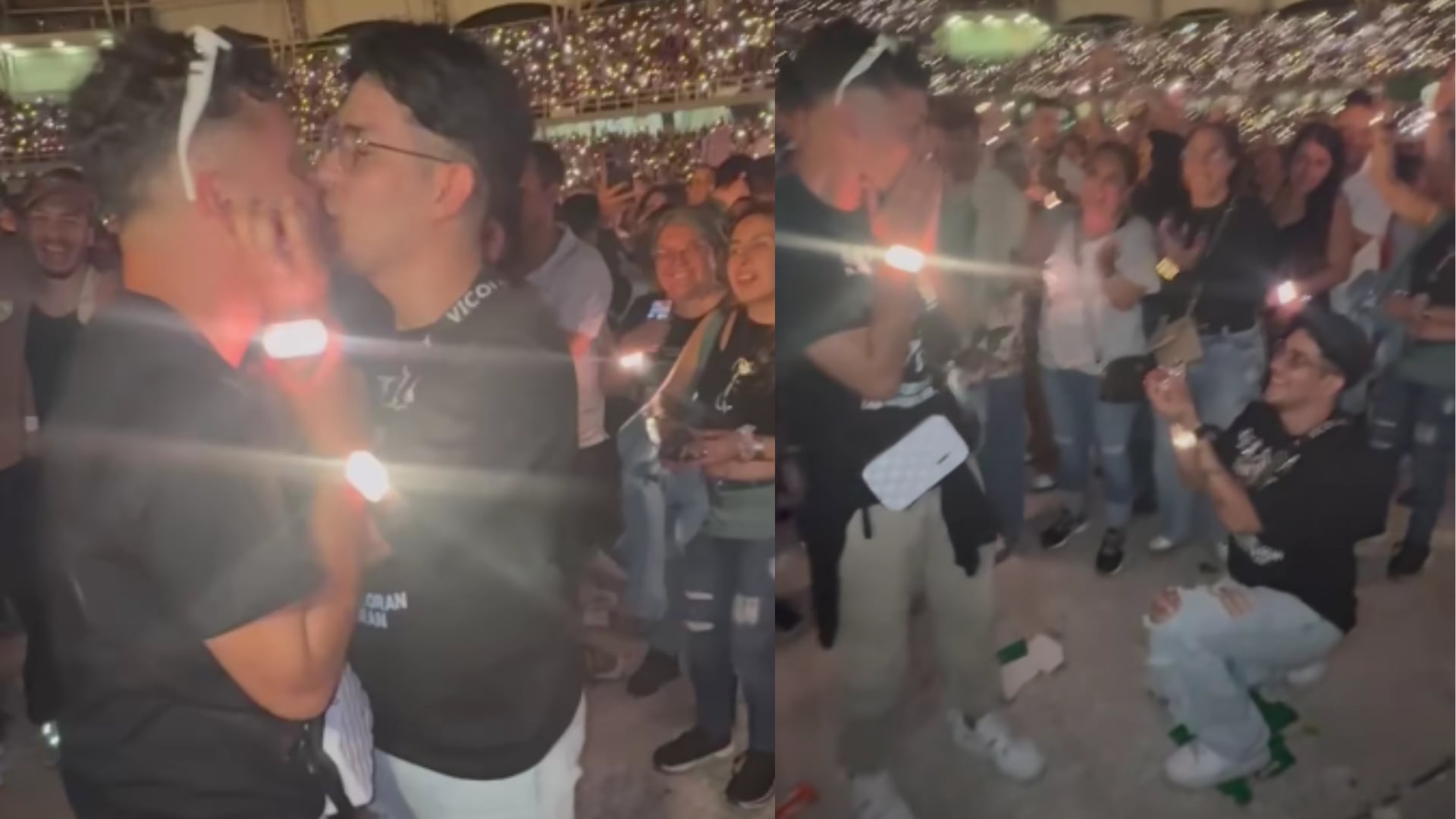 Shakira: Hombre le pidió matrimonio a su novio en show en Cali