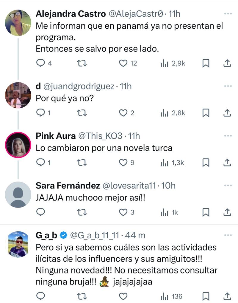 La casa de los famosos dejaría de estar en Panamá