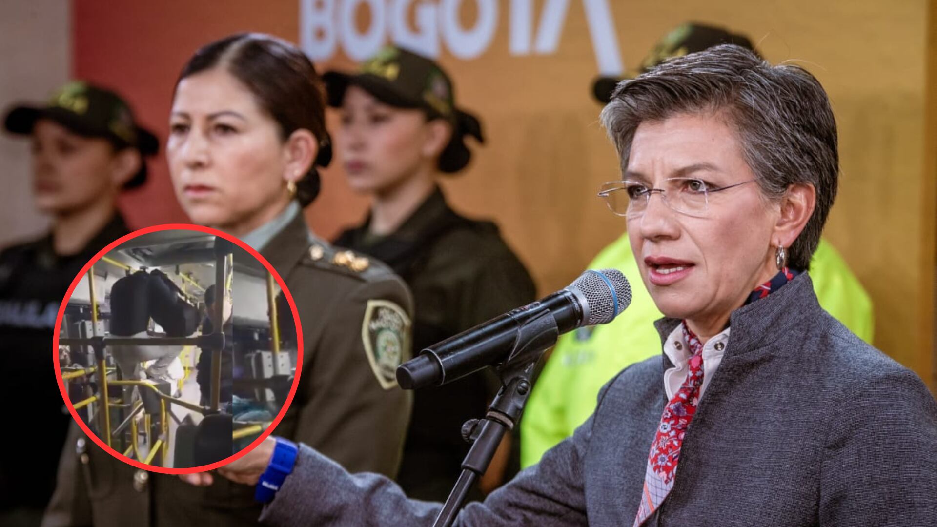 Claudia López se va contra operador de TansMilenio por situación de colados