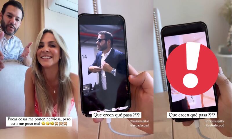 Mabel Cartagena mostró el atrevido video de su esposo que la puso a sudar