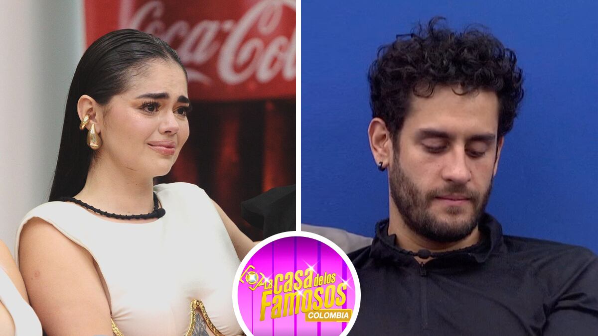 'La Segura' y Sebastián González desde las redes sociales de La Casa de los Famosos Colombia