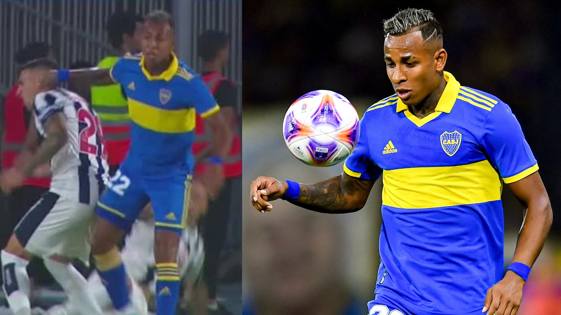 La expulsión de Sebastián Villa en Talleres vs. Boca Juniors