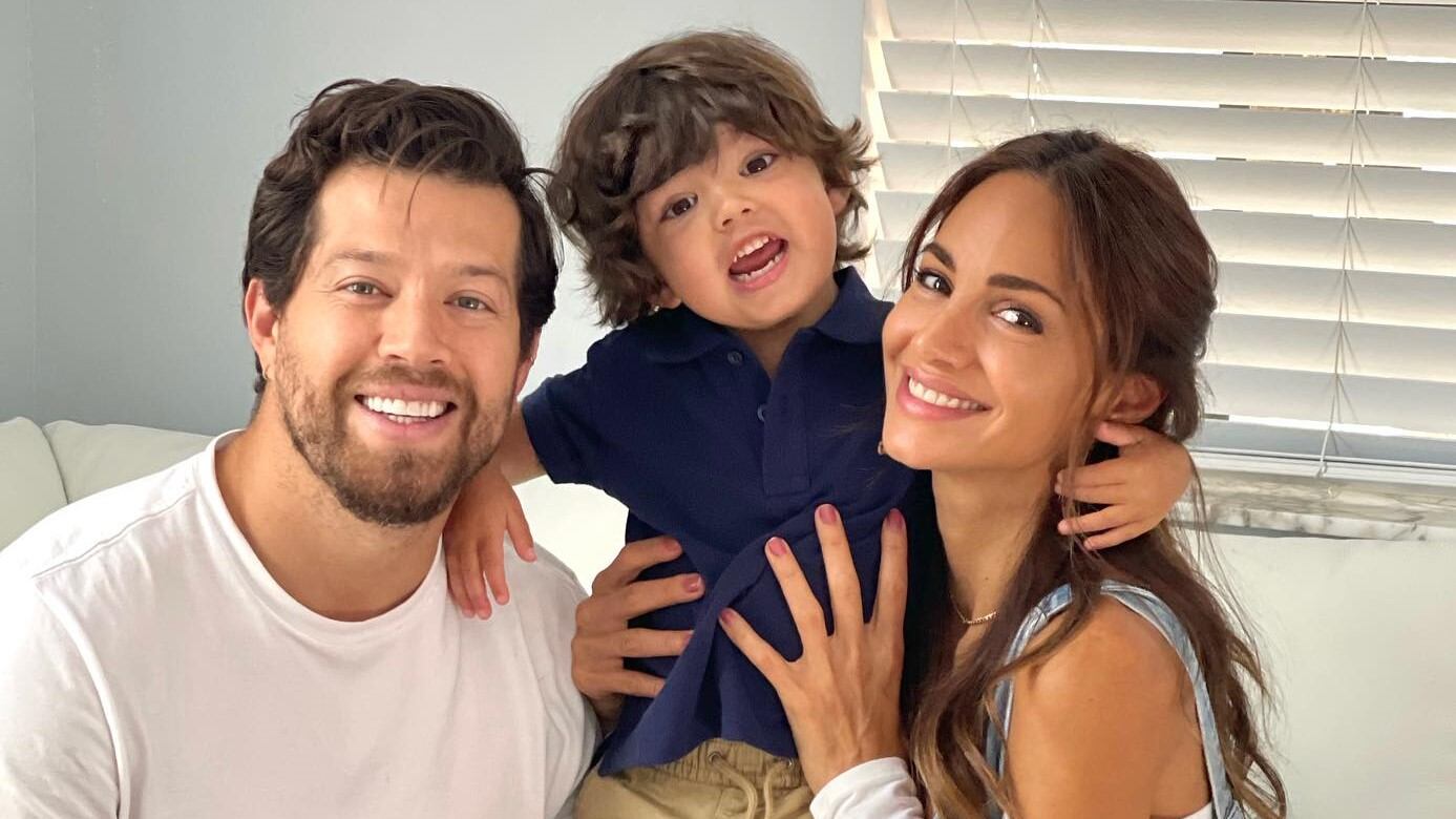 Thiago, hijo de Valerie Domínguez y Juan David Echeverri, salió con una tierna ocurrencia en el cumpleaños de la actriz.