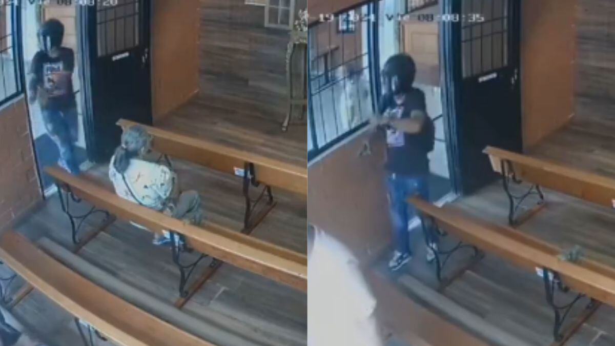 Un asalto se presentó en el barrio Mariano Ramos , dentro de iglesia en el oriente de Cali.