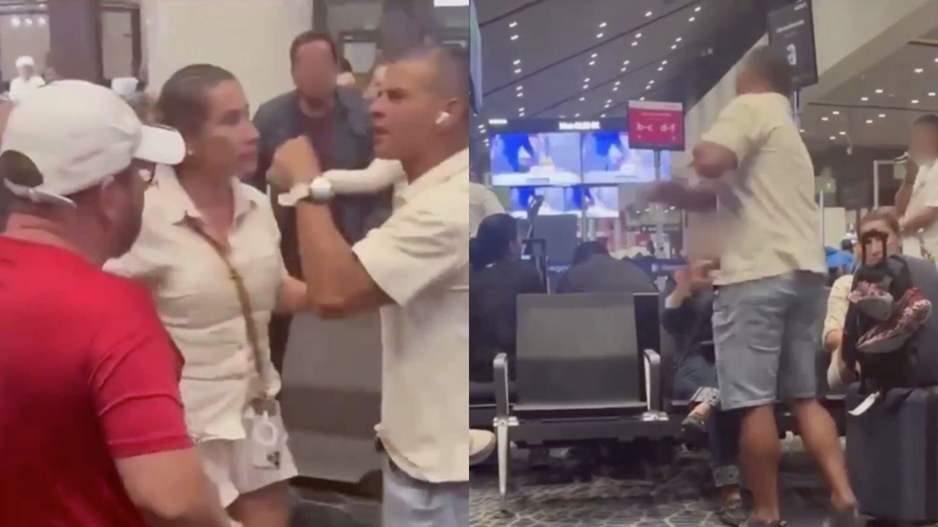 Su esposa salió a defenderlo.