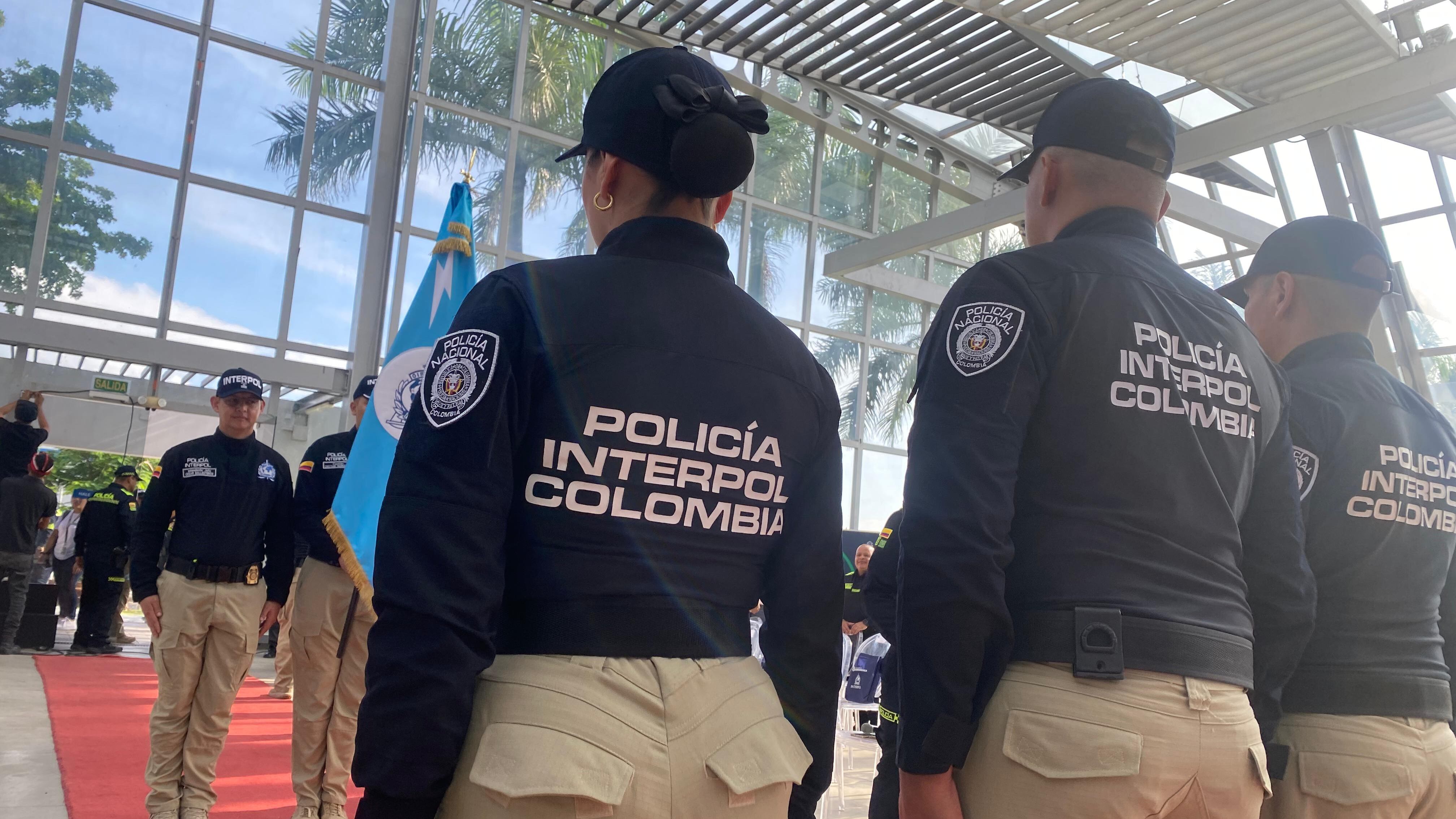 Foto nueva oficina de la Interpol en Colombia.