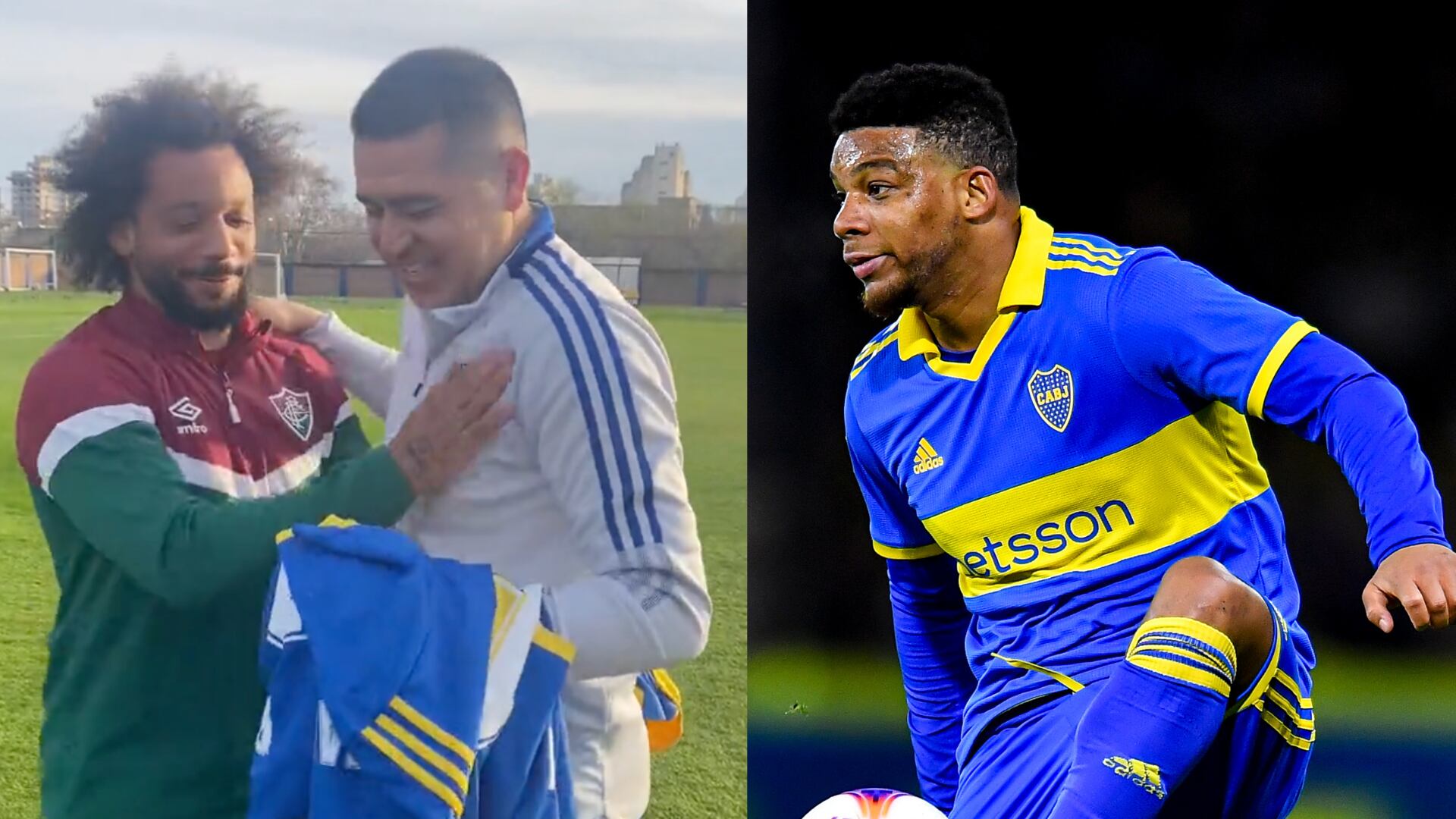 Juan Román Riquelme le dijo a Marcelo que Frank Fabra juega como él
