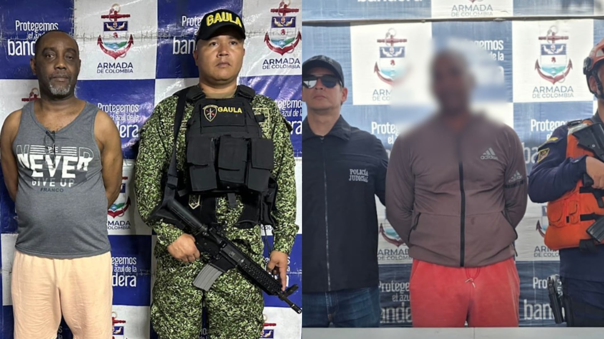 Captura con fines de extradición a tres narcotraficantes.
