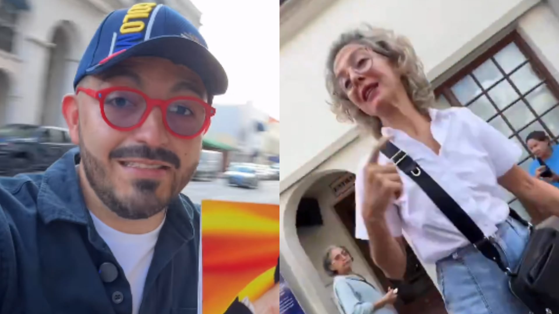 Margarita Rosa de Francisco y candidato