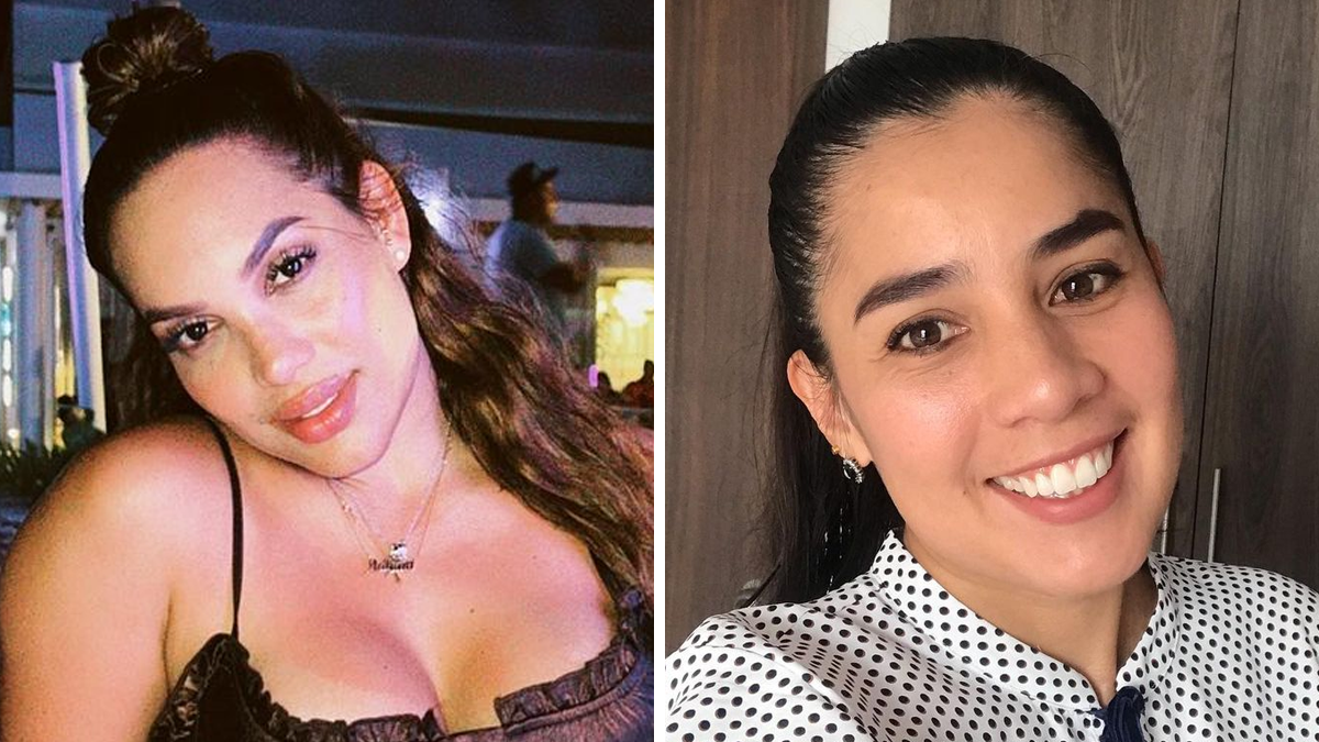 Andrea Valdiri y Yesenia González