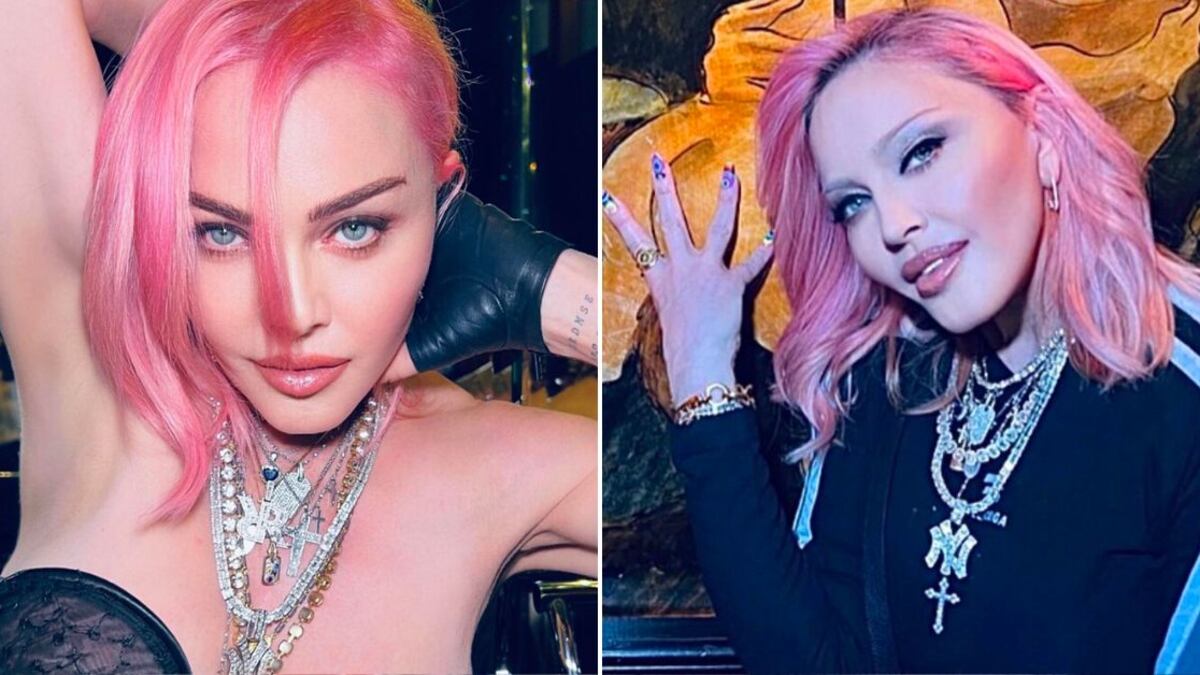 Madonna a sus 64 años