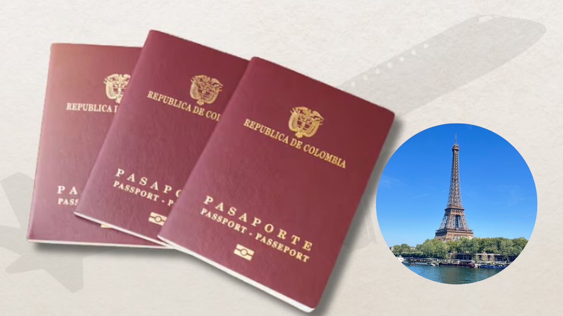 Colombianos viajar a Europa