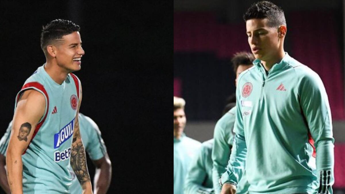 Con este emotivo gesto James Rodríguez conquistó el corazón del ‘DT’ de São Paulo y de la Selección de fútbol de Colombia