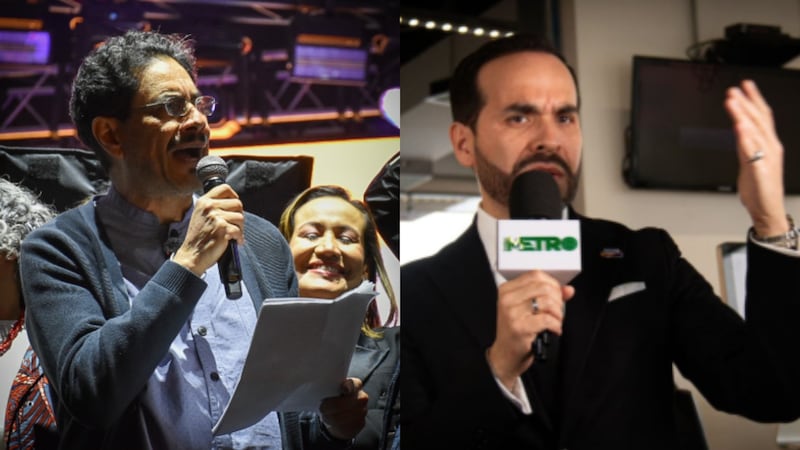 Iván Cepeda y Abelardo de la Espriella serían quienes pasarían a segunda vuelta presidencial.