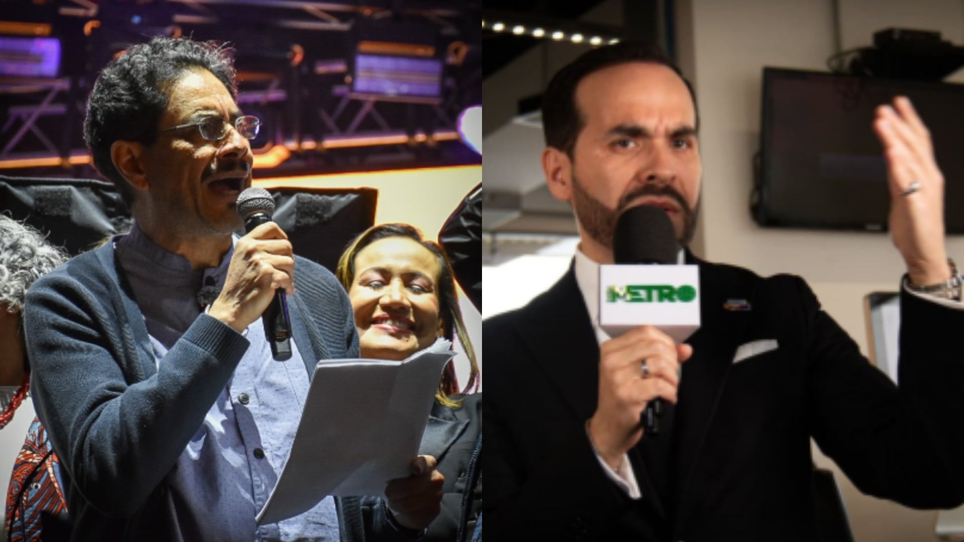 Iván Cepeda y Abelardo de la Espriella serían quienes pasarían a segunda vuelta presidencial.