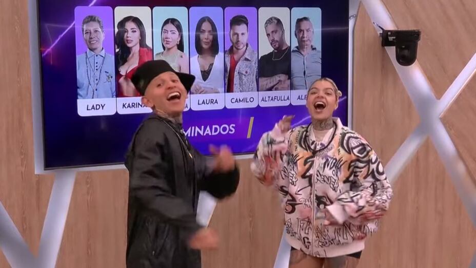 Con el rap a la placa de nominados de 'La casa de los famosos Colombia' La Liendra y Melissa Gate pusieron a volar su imaginación y dotes musicales.