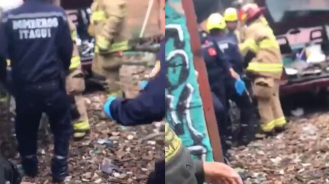 Estalló una pipeta de gas en Itaguí.