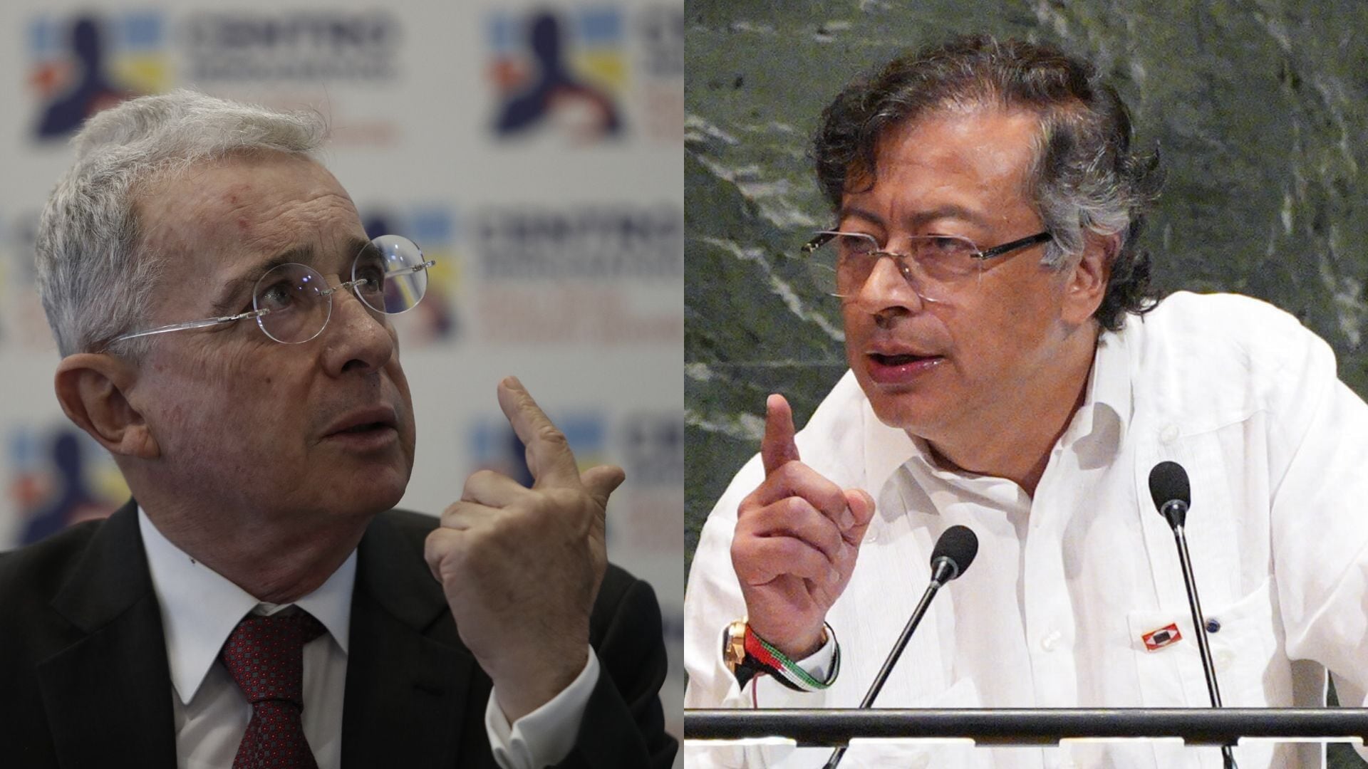 Uribe y Petro
