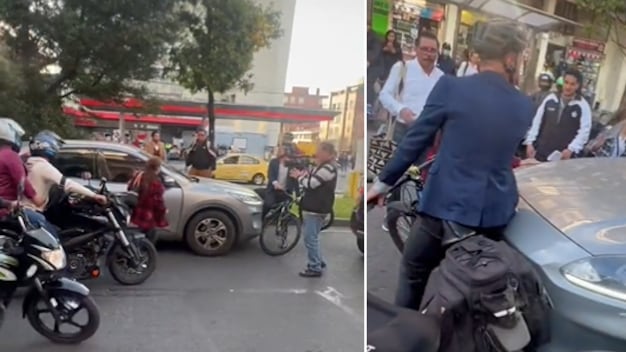 Conductor se llevó por delante a ciclista y se escapó. El hecho sucedió en Bogotá