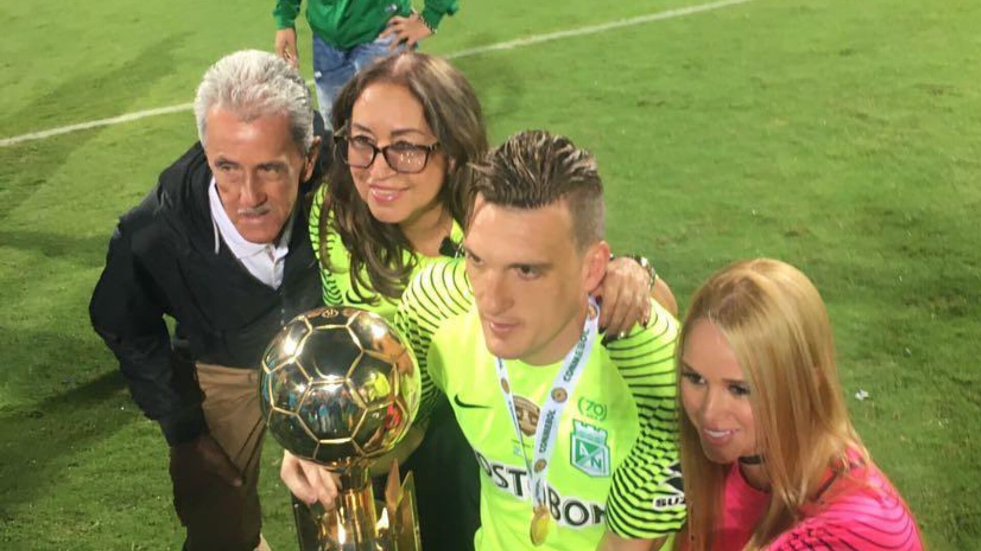 Franco Armani denunció que están estafando con el nombre de su suegra