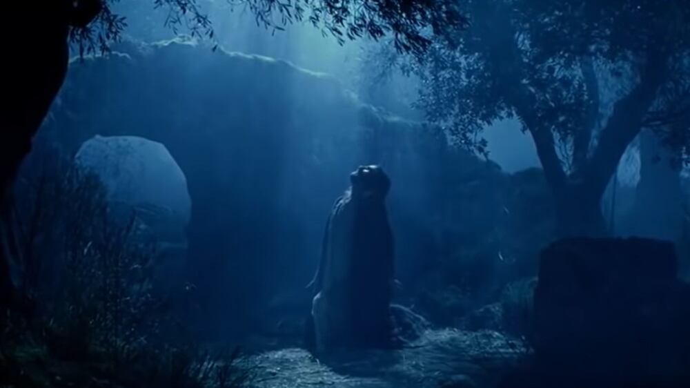 Jim Caviezel como Jesús en 'La Pasión de Cristo'