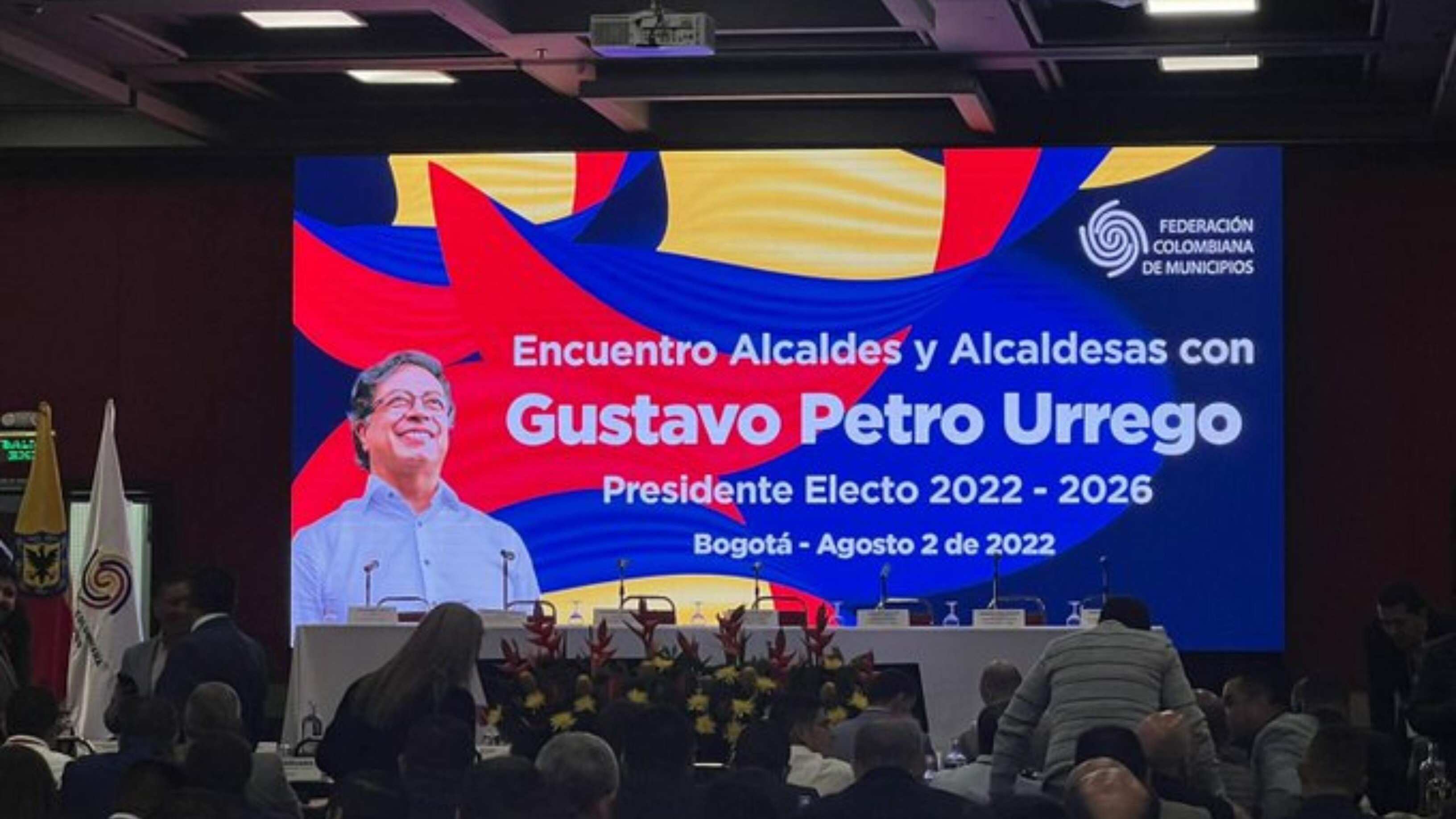 Gustavo Petro incumplió cita con Fedemunicipios.