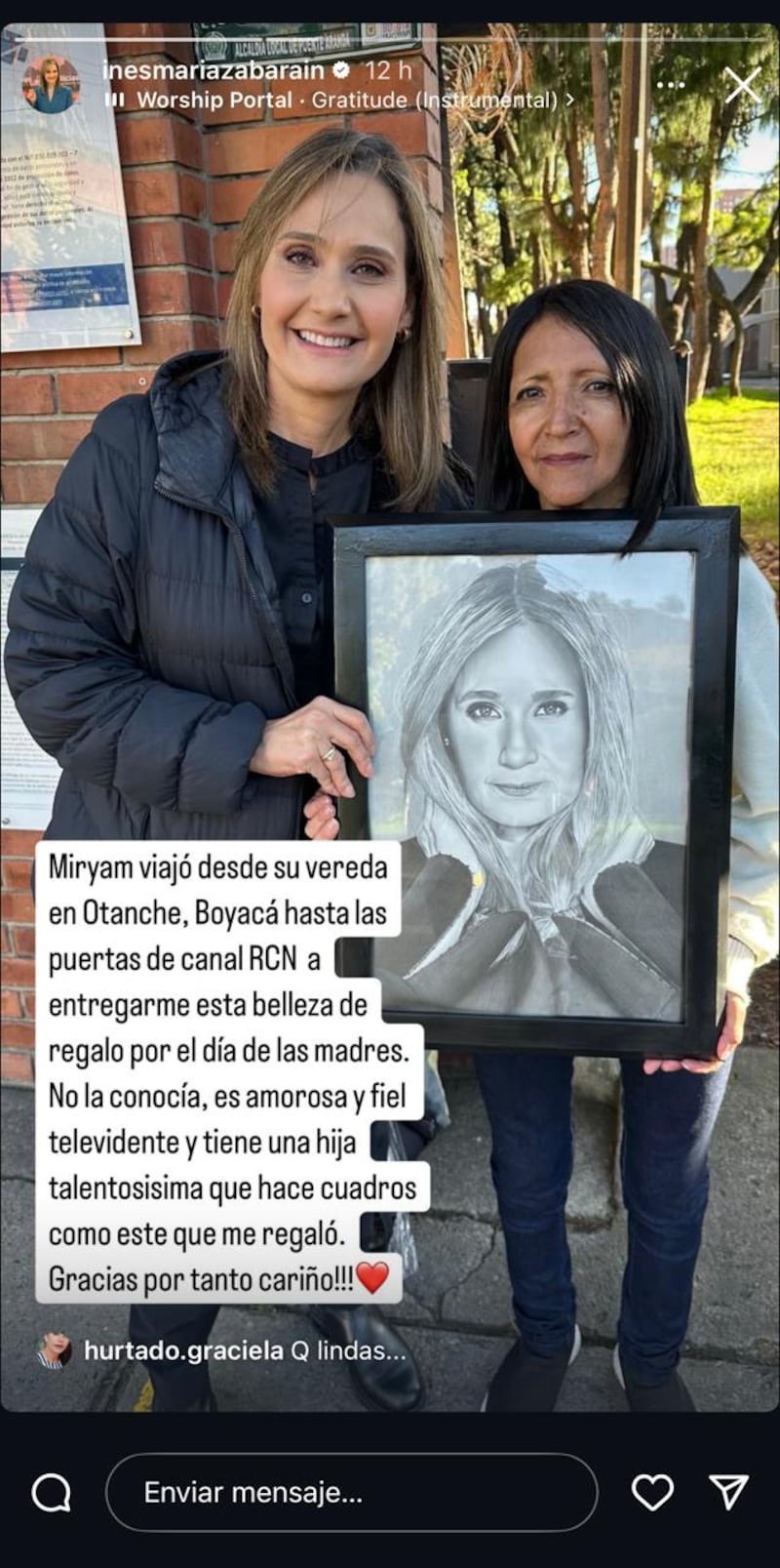 Inés María Zabaraín.