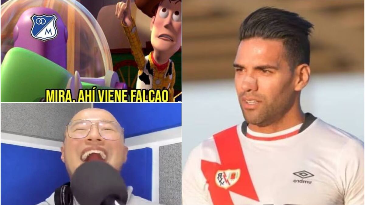 La frustrada contratación de Falcao a Millonarios desató una ola de memes