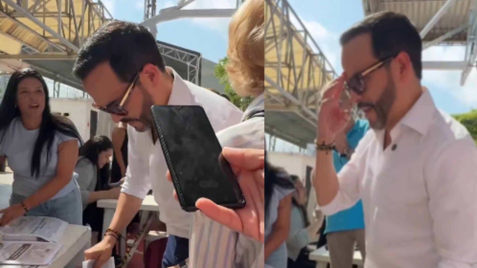 Abelardo de la Espriella no pidió consulta cuando fue a votar