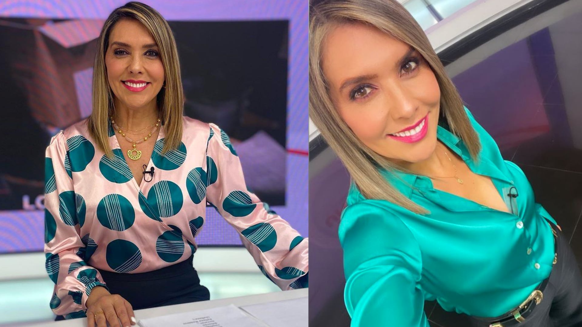 Mónica Rodríguez presentadora y periodista de CM&