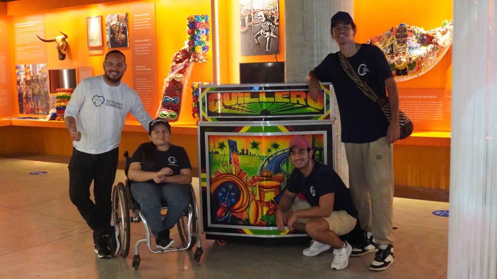 Jóvenes que participaron en el Rally Currambero.