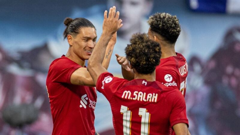 Salah ya es ‘panita’ de Luis Díaz y lo presume con una sonrisa de oreja a oreja