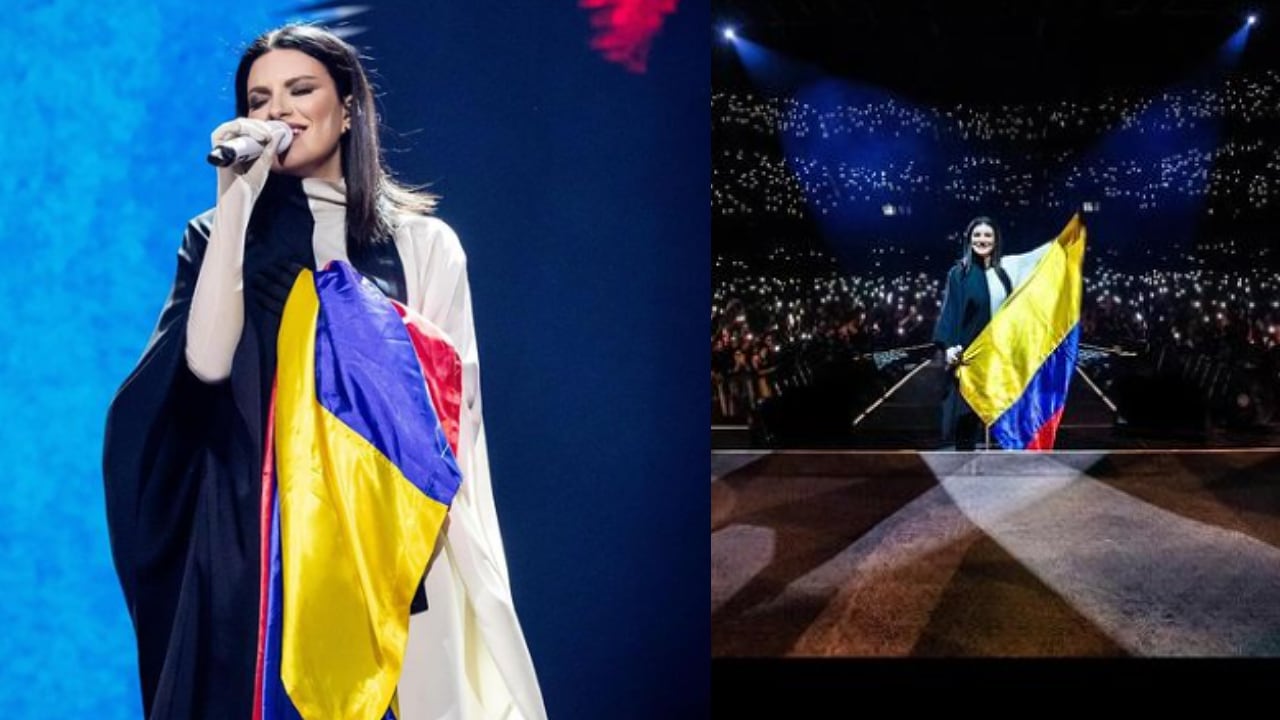 Así fue la emotiva presentación de Laura Pausini en el Movistar Arena de Bogotá