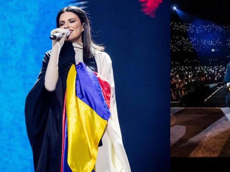 Así fue la emotiva presentación de Laura Pausini en el Movistar Arena de Bogotá