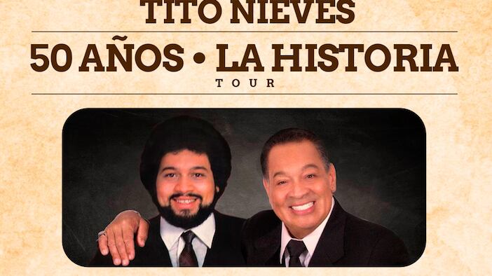 Tito Nieves celebrará 50 años de carrera este 6 de diciembre en el Movistar Arena de Bogotá