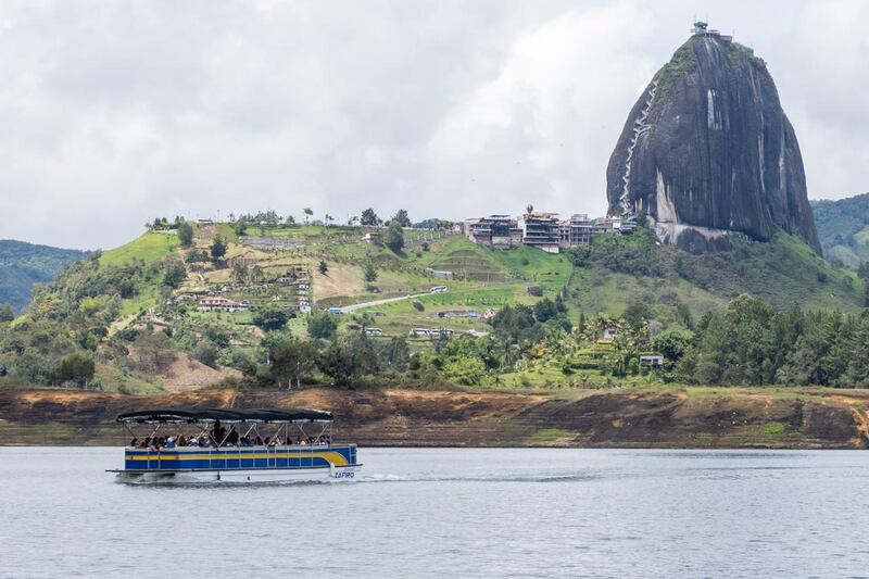 Recorrido por el Guatapé y el embalse El Peñol.
