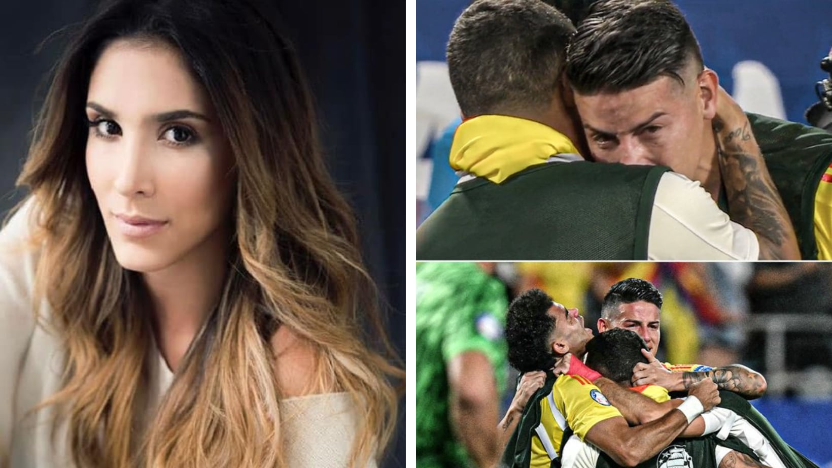 La reacción de Daniela ante triunfo de James Rodríguez y David Ospina por triunfo de Colombia en semifinales de la Copa América 2024